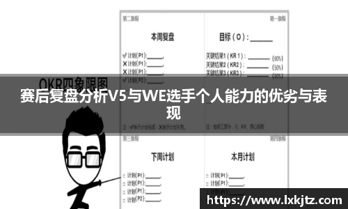 赛后复盘分析V5与WE选手个人能力的优劣与表现